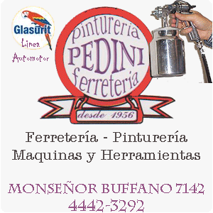 Ferreteria y Pintureria Pedini - Glasurit - Comercios Aldo Bonzi - BonziWeb