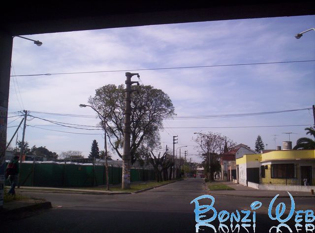 Se ve la calle José Alico (Aldo Bonzi)