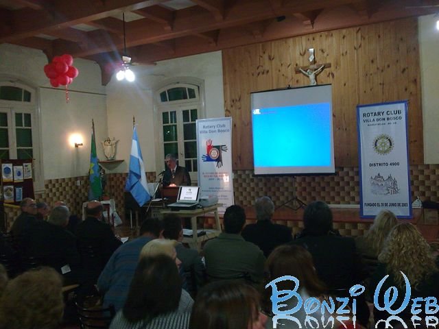 Rotary Club Villa Don Bosco, Lanzamiento del programa  -  BonziWeb