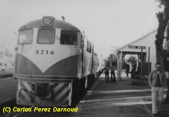 Foto cronologia del Tren de Aldo Bonzi - BonziWeb