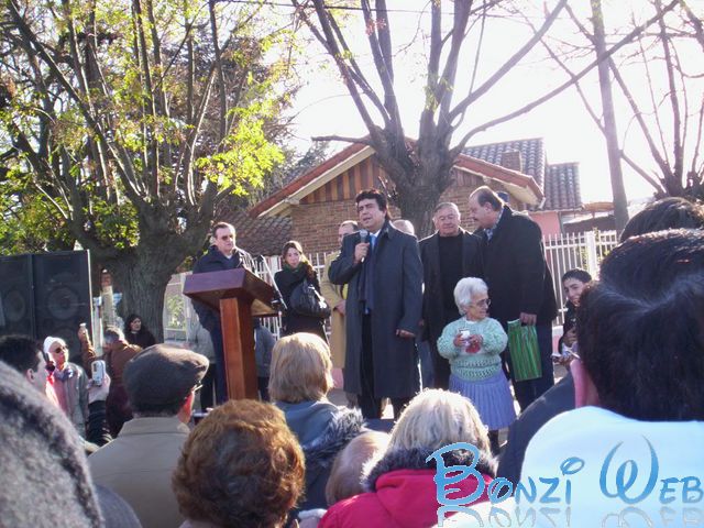 Inauguración de Barrera en Calle Defensa - Aldo Bonzi - Bonziweb