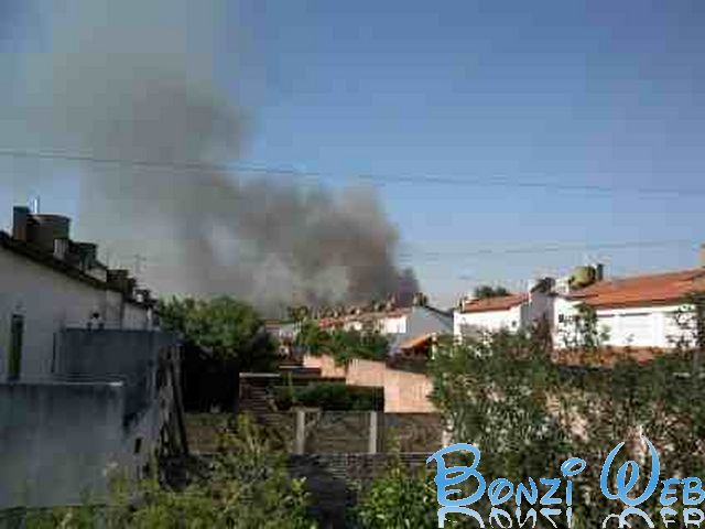 Incendio en Proximidad de Aldo Bonzi - Predio Auchan